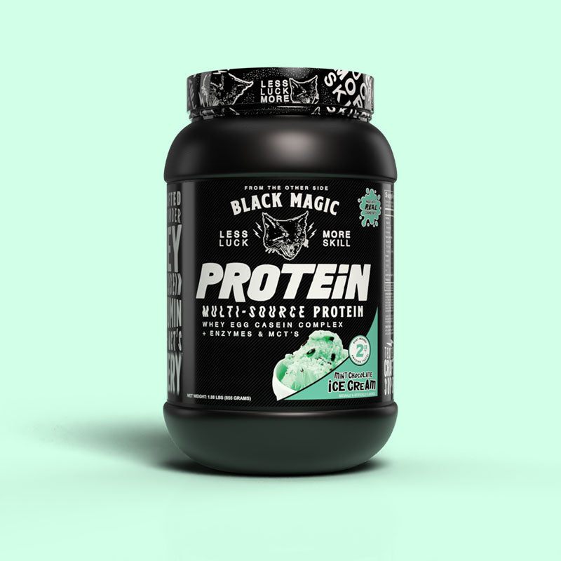 Multi-Source Protein 2lb: Muscle Growth & Recovery - Whey Isolate, Egg -  Black Magic Supply