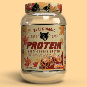 Black Magic Supply Handcrafted Multi Source Protein- Pumpkin Caramel (Limited Edition)