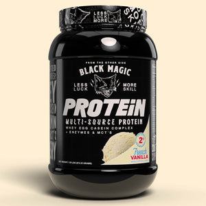 Multi-Source Protein 2lb: Muscle Growth & Recovery - Whey Isolate, Egg Whites, Casein, MCTs