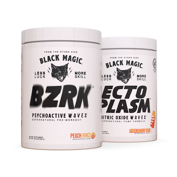  Black Magic Bzrk, Lemon Raz ICY, Preworkout, Energy, Training  Performance (500g, 25 Scoops) with Enbanc Health Keychain : Clothing, Shoes  & Jewelry